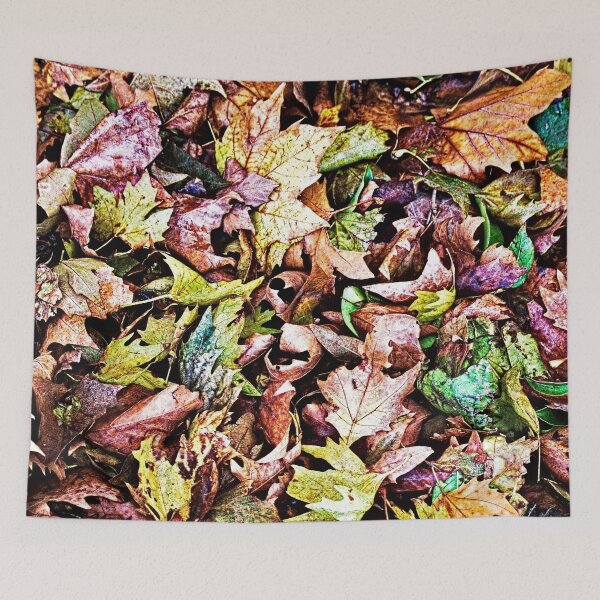 Item preview, Autumn Foliage Plane Tree Leaves Autumnal Texture designed and sold by worldways.