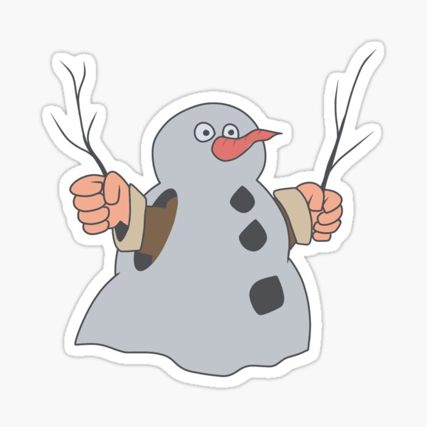 Item preview, LeFou Snowman designed and sold by Dinglehopper Design.