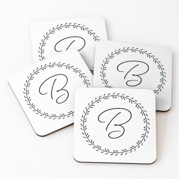 Item preview, B Letter Wreath designed and sold by Stacia Boyd.