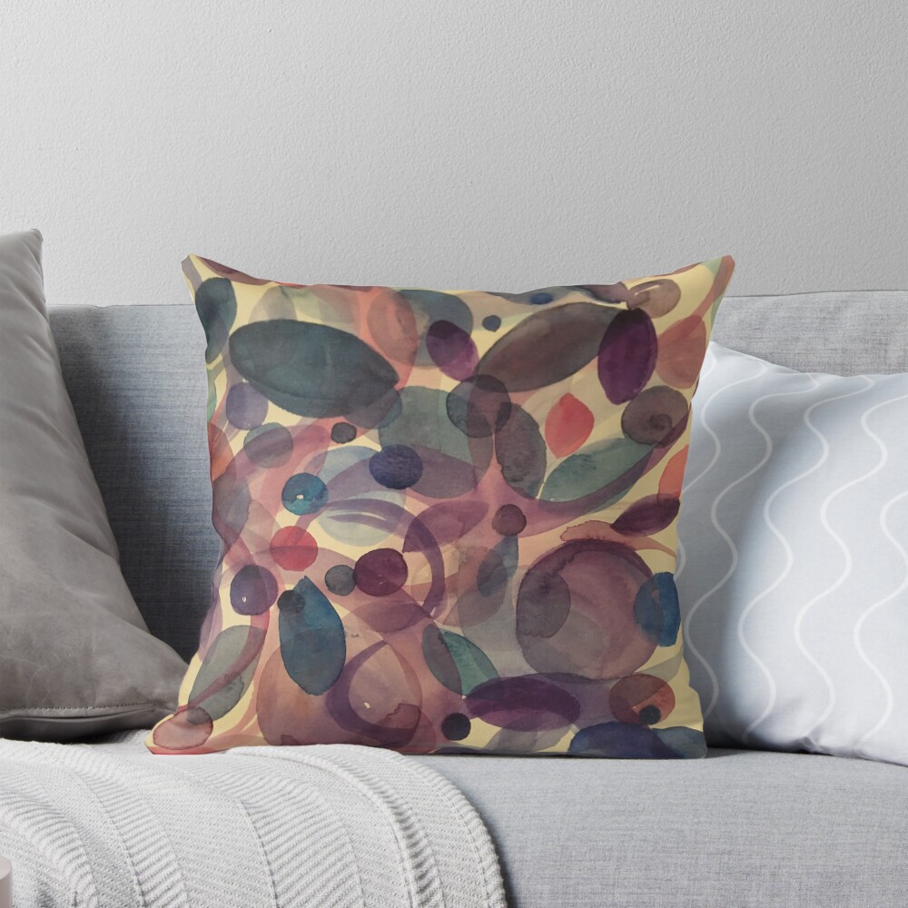 Item preview, Throw Pillow designed and sold by rb-angiempaints.