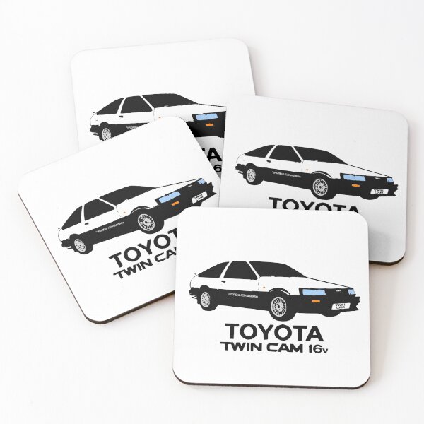 Item preview, Toyota Ae86 Twincam White over Black Panda  designed and sold by Autographix.