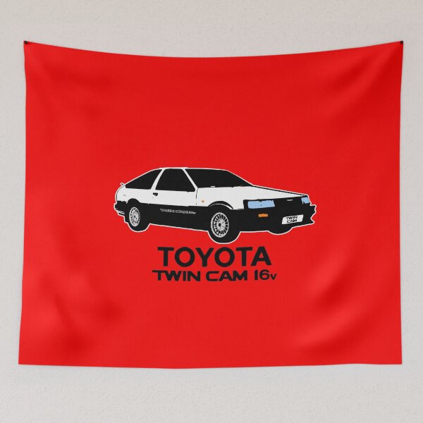 Item preview, Toyota Ae86 Twincam White over Black Panda  designed and sold by Autographix.