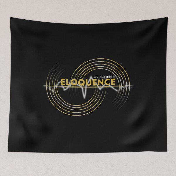 Item preview, In silence, there is eloquence designed and sold by GeeHanz.