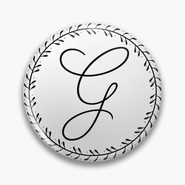 Item preview, G Letter Wreath designed and sold by Stacia Boyd.
