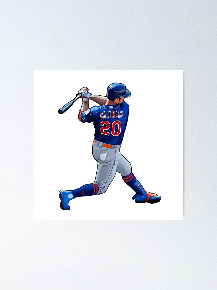 Pete Alonso #20 Strikes Again Poster for Sale by vexeland