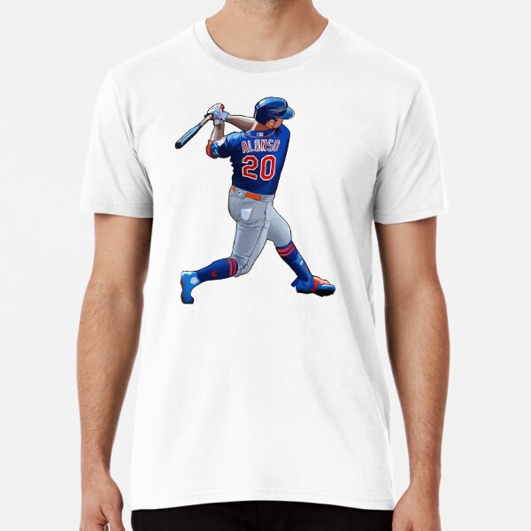 Nike Men's New York Mets Pete Alonso #20 Blue T-Shirt