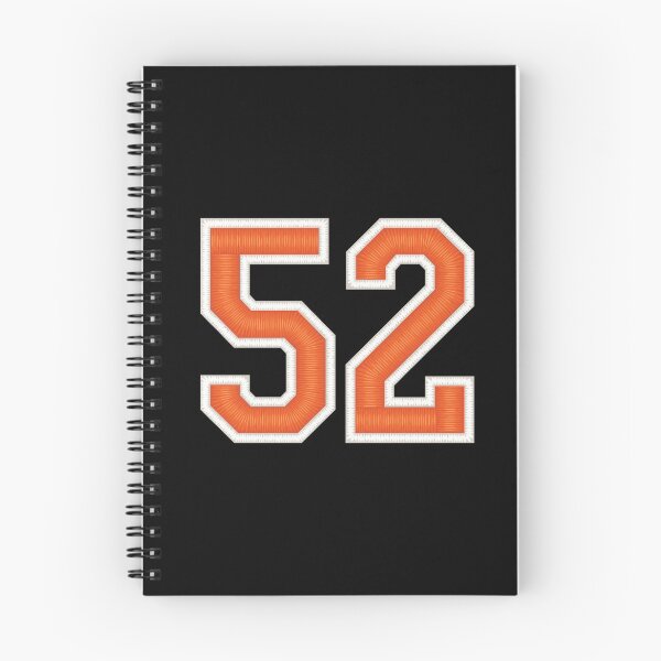 Item preview, Sports Number 52 Jersey fifty-two Orange designed and sold by elhefe.