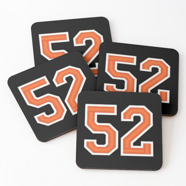 Item preview, Sports Number 52 Jersey fifty-two Orange designed and sold by elhefe.
