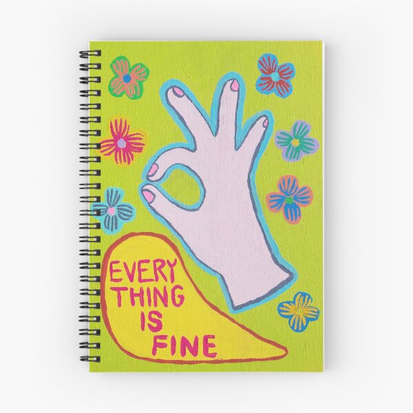 Item preview, Everything is Fine designed and sold by spaghettiwstrn.