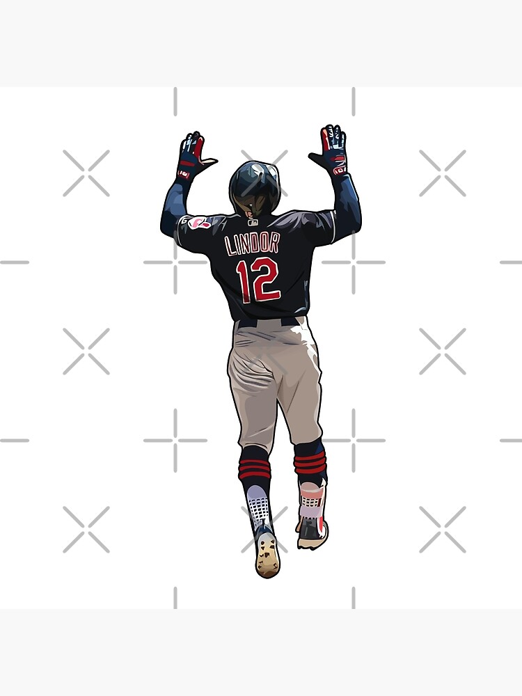 Francisco Lindor Sketch Art Print