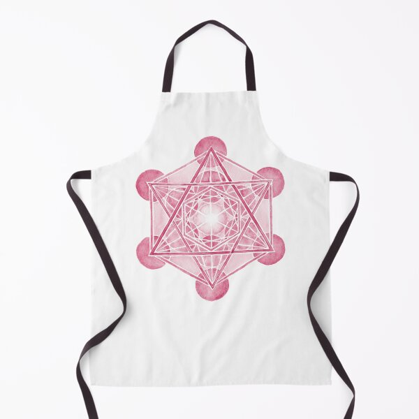 Item preview, Watercolor Metatron's Cube Sacred Geometry . Red . designed and sold by maruwatercolor.