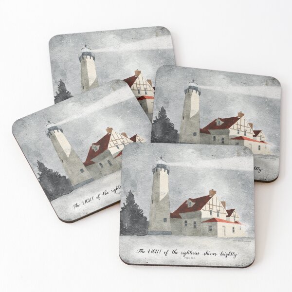 Item preview, Point Iroquois Lighthouse designed and sold by HeartBeams.