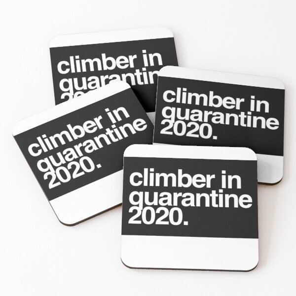Item preview, climber in quarantine 2020 designed and sold by Sarahs Adventures  .
