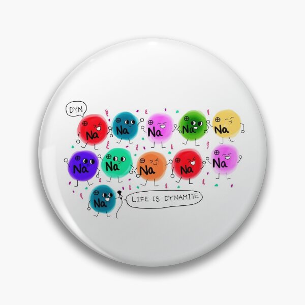 Item preview, Kawaii Chemicals - Sodium Dyn-Na-Na-Na-Dynamite designed and sold by KawaiiChemist.