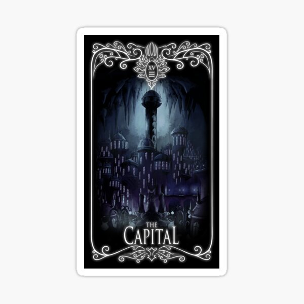 Item preview, Hallownest Tarot: XVIII - The Capital designed and sold by mcyoungsota.