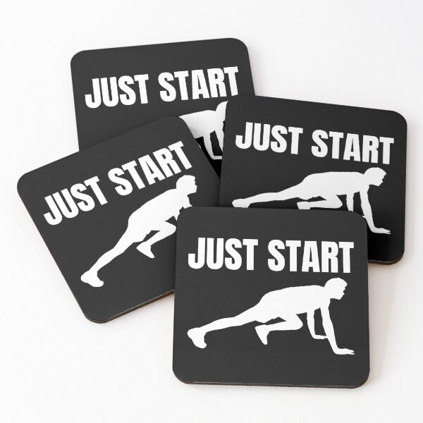 Item preview, JUST START designed and sold by mind-illusions.
