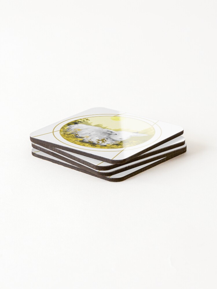 Thumbnail 4 of 5, Coasters (Set of 4), Spring designed and sold by Snow117.