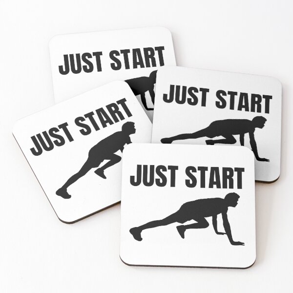 Item preview, JUST START designed and sold by mind-illusions.