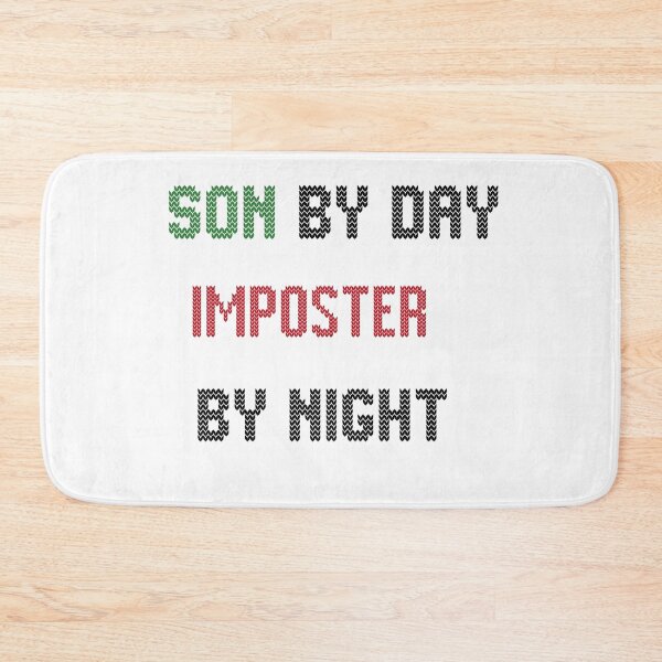 Item preview, Son By Day Imposter By Night Ugly Christmas Gamer designed and sold by Mytoonsquad.