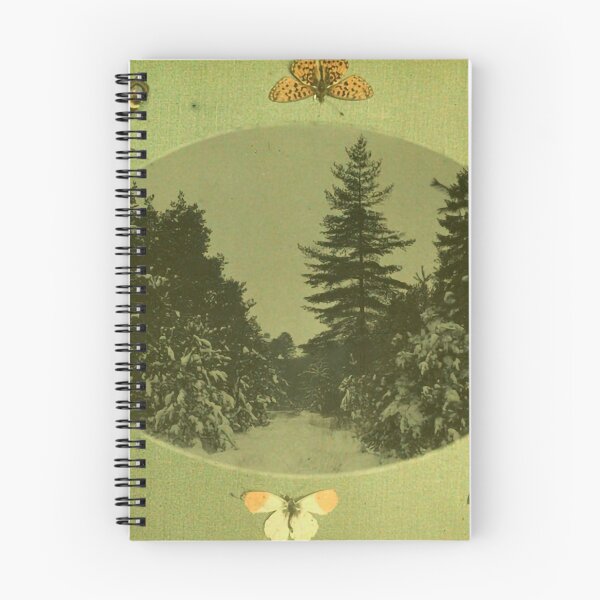 Item preview, Scene of snow landscape and butterflies by Paul Sano designed and sold by IndieArtDream.