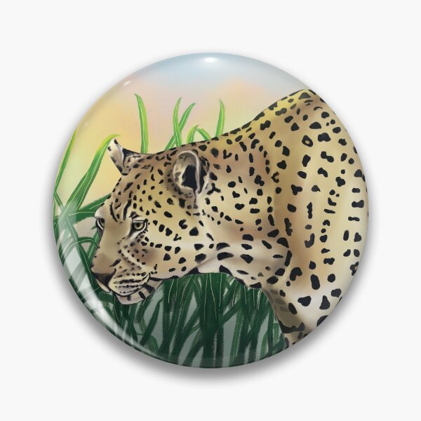 Item preview, Big Jaguar in Amazon forest designed and sold by Brushes with Nature.