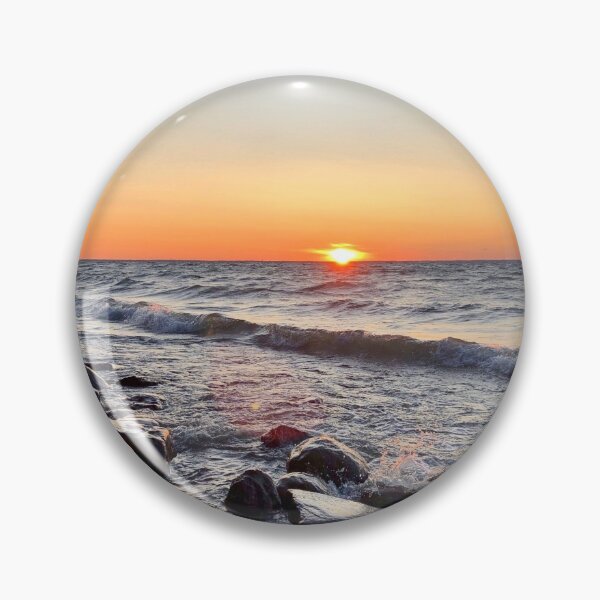 Item preview, Sunset on Lake Simcoe designed and sold by ClarissaFlora.