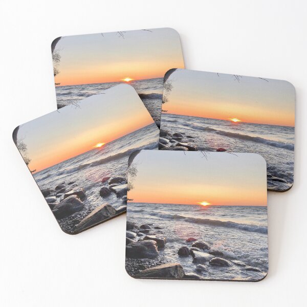 Item preview, Sunset on Lake Simcoe designed and sold by ClarissaFlora.