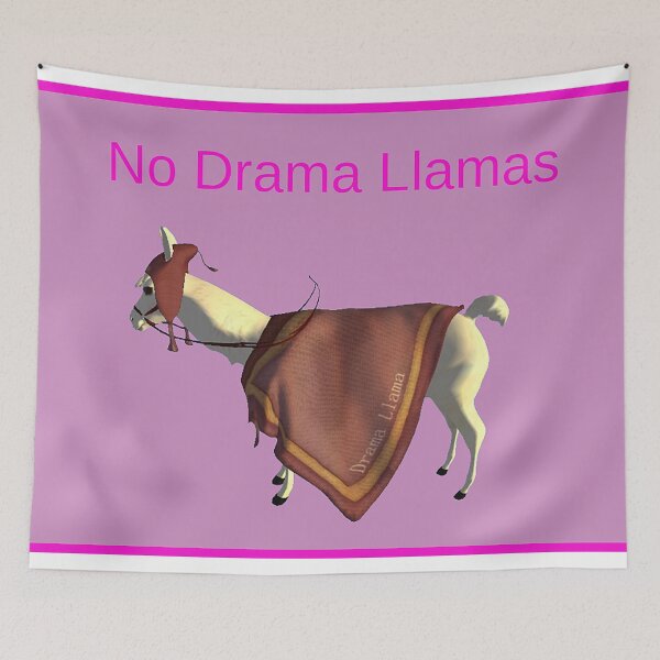 Item preview, No Drama Llamas designed and sold by The Poette.