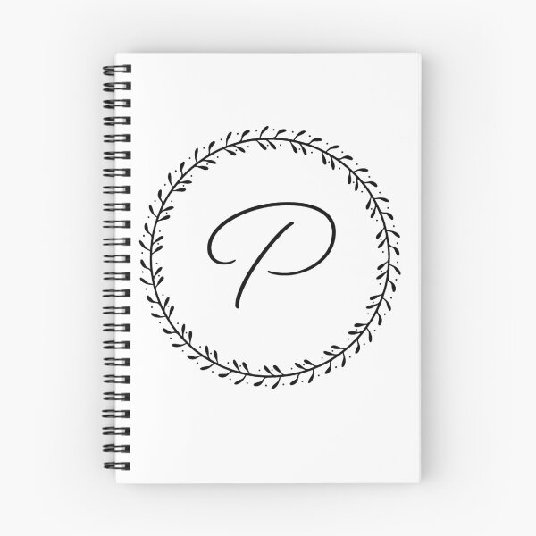 Item preview, P Letter Wreath designed and sold by Stacia Boyd.