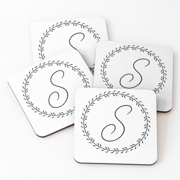 Item preview, S Letter Wreath designed and sold by Stacia Boyd.