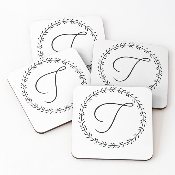 Item preview, T Letter Wreath designed and sold by Stacia Boyd.