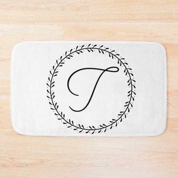 Item preview, T Letter Wreath designed and sold by Stacia Boyd.