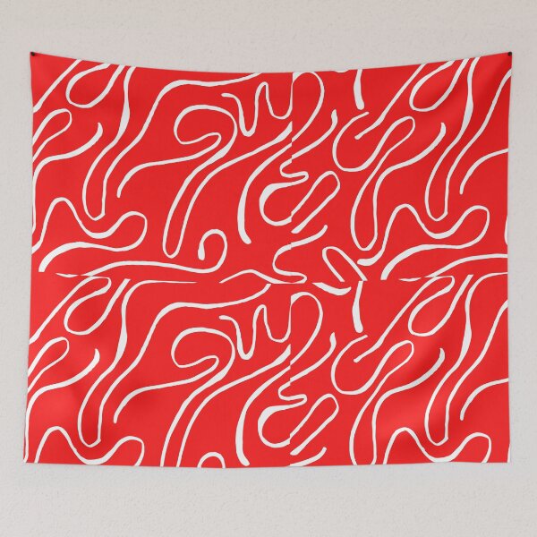 Item preview, Red and White Pattern designed and sold by MariesDesigns11.