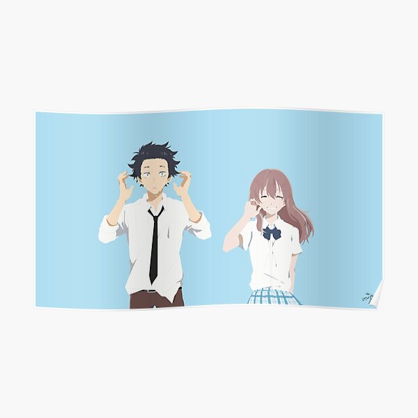 Koe no Katachi - A Silent Voice Best Couple Poster
