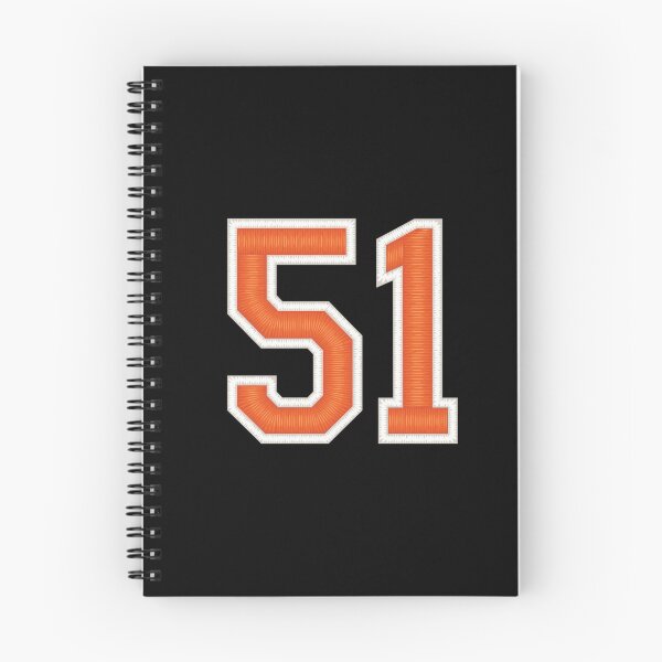 Item preview, Sports Number 51 Jersey fifty-one Orange designed and sold by elhefe.