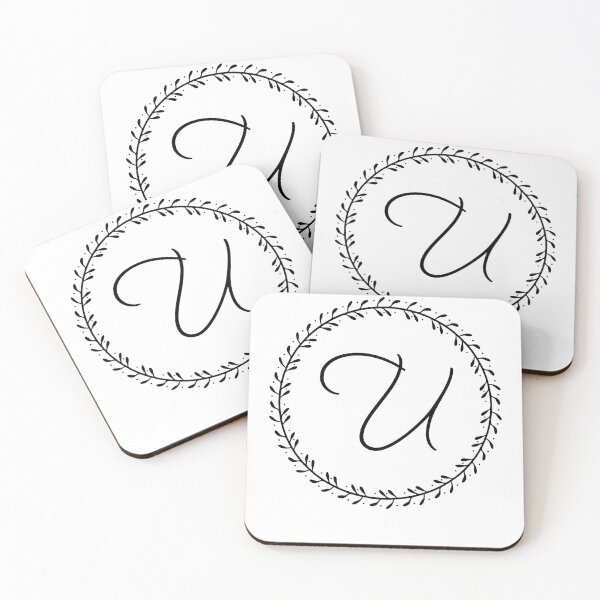 Item preview, U Letter Wreath designed and sold by Stacia Boyd.