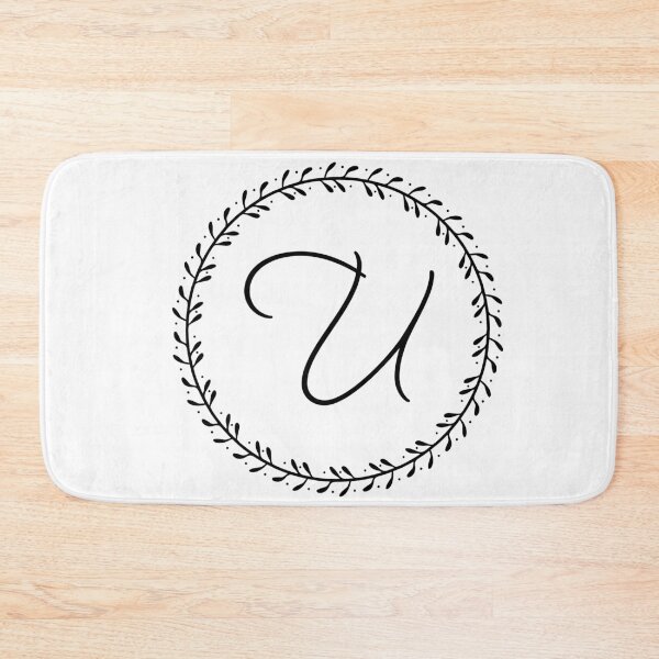Item preview, U Letter Wreath designed and sold by Stacia Boyd.
