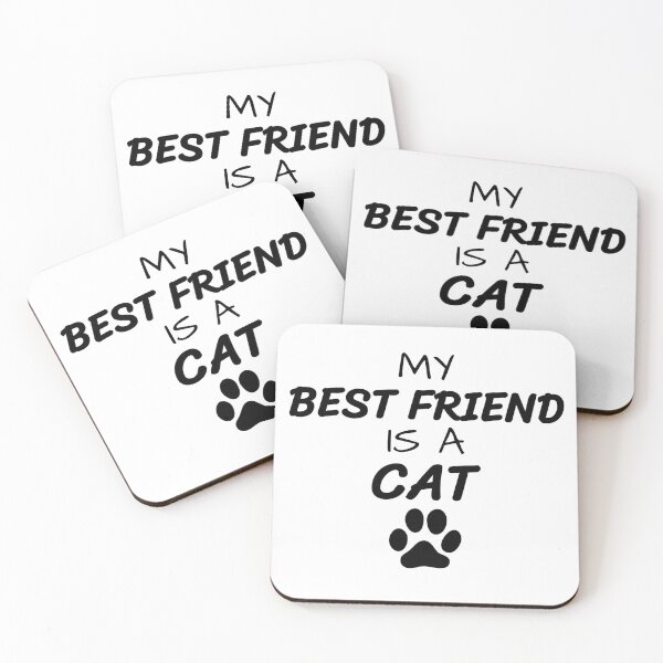 Item preview, My Best Friend is a Cat designed and sold by PatientCitizen.