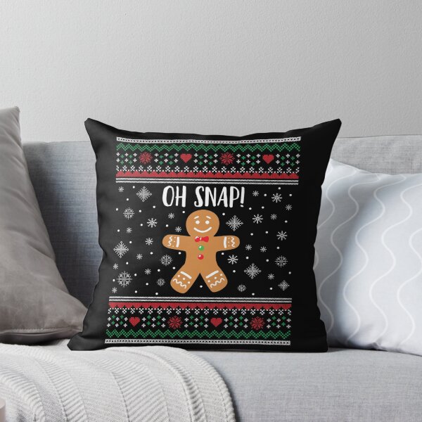 Item preview, Ugly Christmas - Oh Snap! Gingerbread Man designed and sold by EstelleStar.