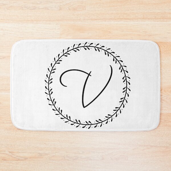 Item preview, V Letter Wreath designed and sold by Stacia Boyd.