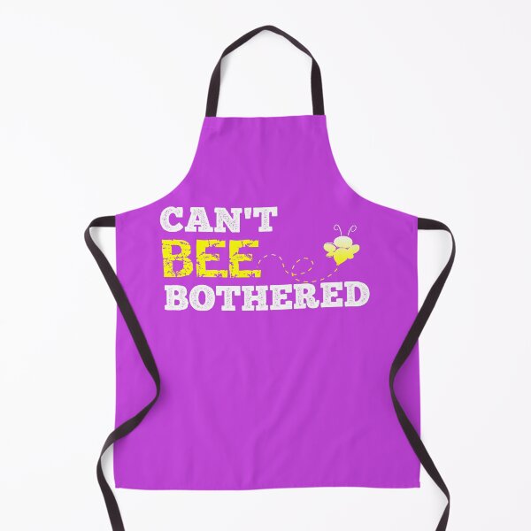 Item preview, Can't Bee Bothered- Funny Bee Lover designed and sold by SharpThreadZ.
