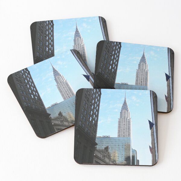 Item preview, View of 42nd street with Grand Central & Chrysler Building designed and sold by Laurence Bruneau.
