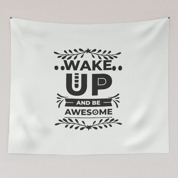 Item preview, wake up and be awesome designed and sold by buzz1days.