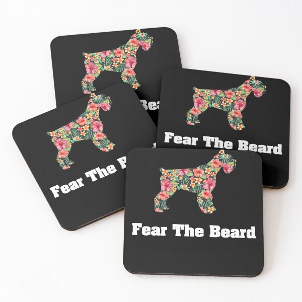 Item preview, FUNNY FEAR THE BEARD Schnauzer Dog Lovers designed and sold by teesakura90.