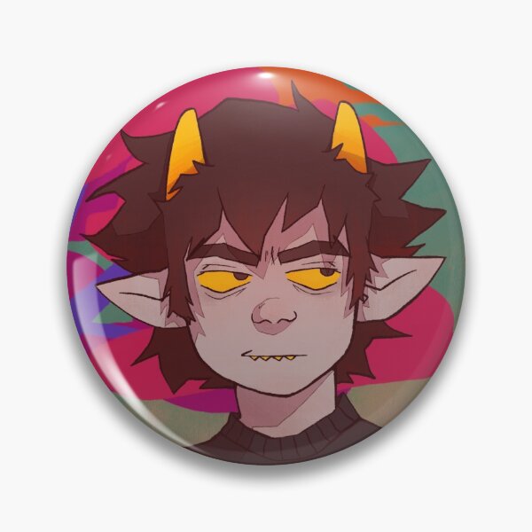 Item preview, Karkat pin/sticker designed and sold by froggyjoestar.