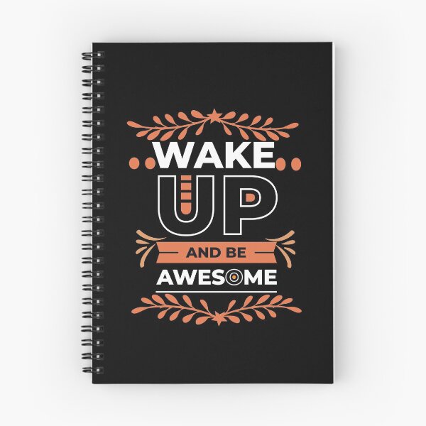 Item preview, wake up and be awesome designed and sold by buzz1days.