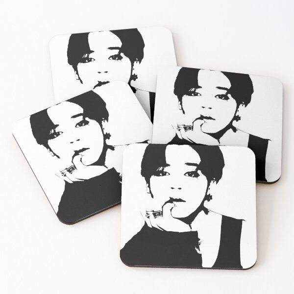 Item preview, Jimin - black and white designed and sold by GudeDesigns.