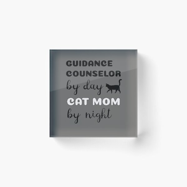 Item preview, Guidance Counselor Cat Mom Occupation Profession designed and sold by TheMagicKrew.