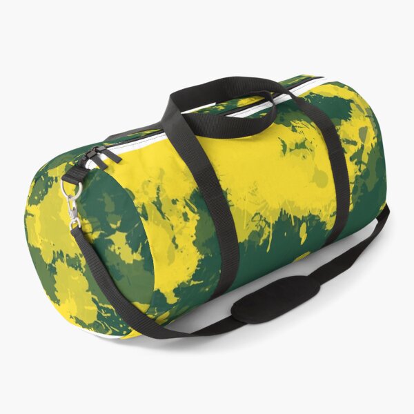 Item preview, Dark Green and Yellow Paint Splatter designed and sold by BigTexFunkadelic.