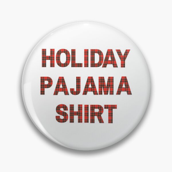 Artikelvorschau, Plaid Holiday Pyjama Shirt entworfen und verkauft von LiveAndGlow.